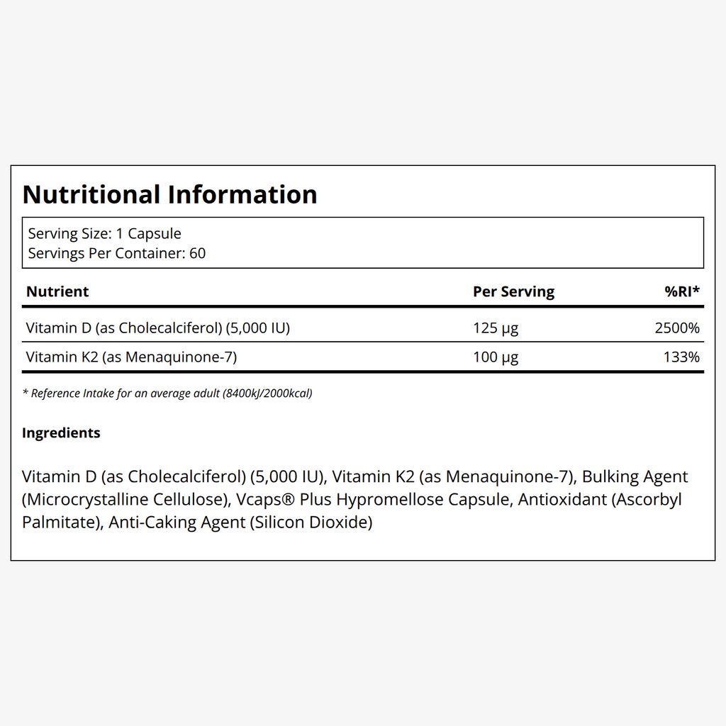 Vitamin D3 + K2 - Image 2