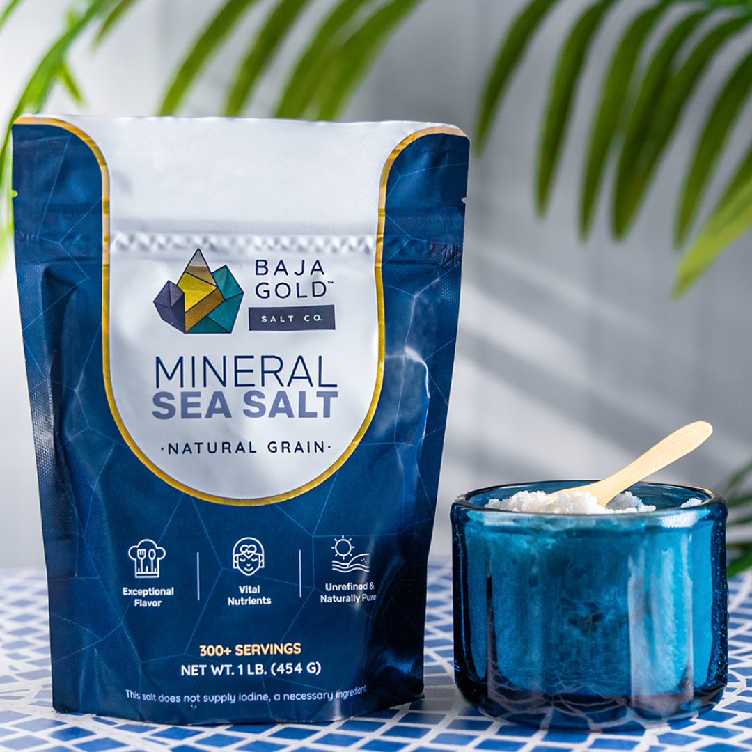 Mineral Sea Salt - Natural Grain Crystals
