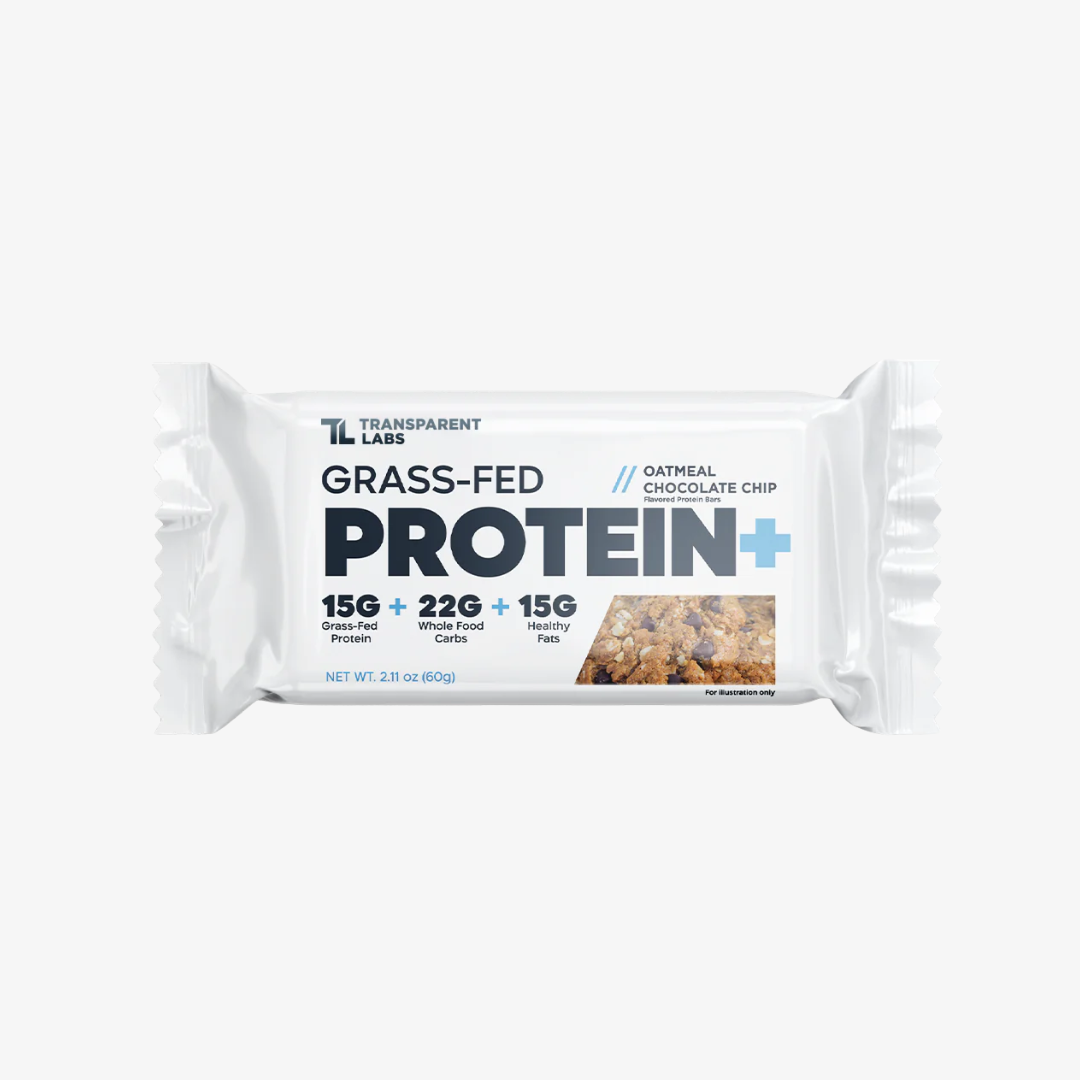 Grass-Fed Protein + Bars Oatmeal Chocolate Chip
