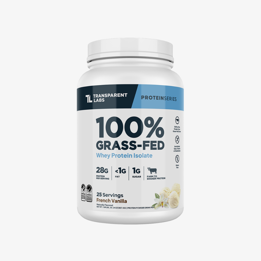 Grass Fed Whey Isolate - French Vanilla
