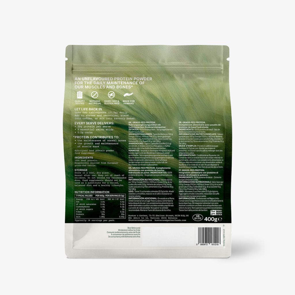 Grass Fed Beef Protein Powder - Image 3